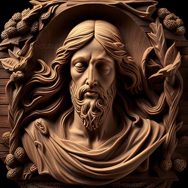 3D model st jesus (STL)